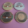 Two Sided Metal Souvenir Coin For UAE Basketball Game Awards Souvenir