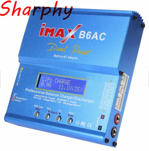 Imax b6 charger Battery 80W Balance Charger Lipo Digital Balance Charger Charging Turnigy adapter