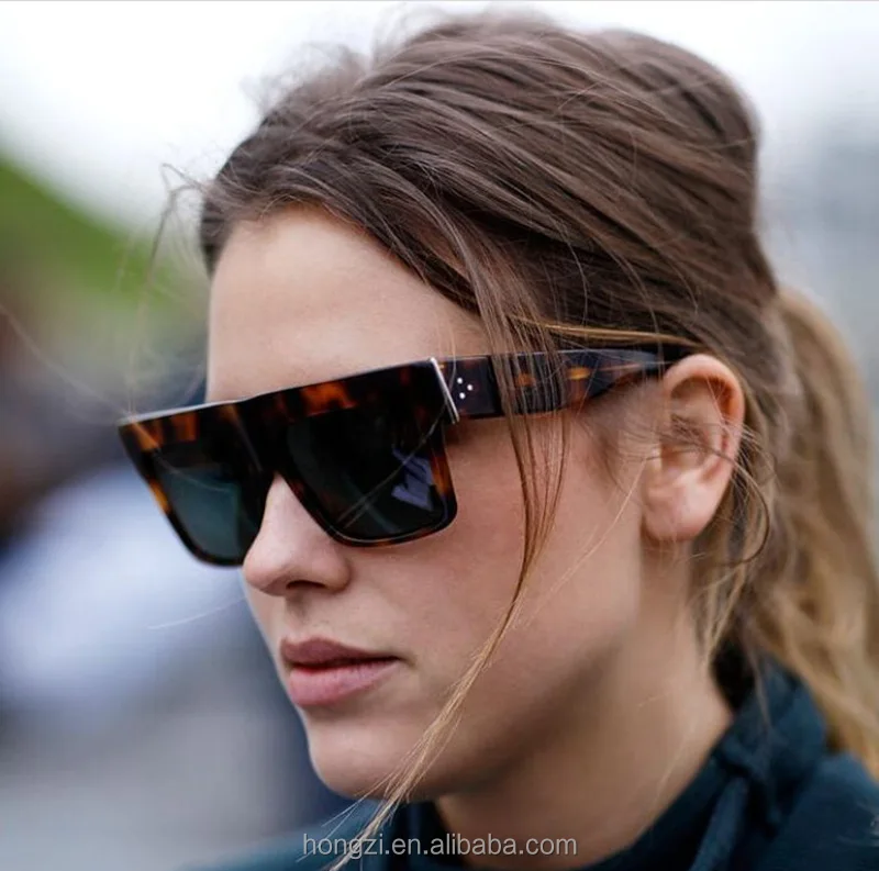 

Celebrity Italy Brand Designer famous Kim Kardashian Sunglasses Lady UV400 Vintage Women Men Sun Glasses Female