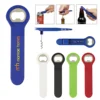 Promotional gift travel personal fancy new printing logo party impact folded vertical ABS plastic wine corkscrew with can opener