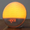 Wake-Up Light Alarm Clock with Colored Sunrise Simulation and Sunset Fading Night Light