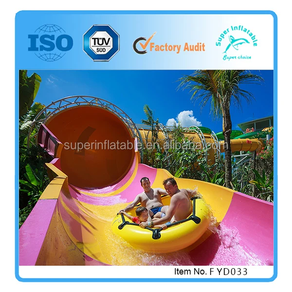 FYD033 round water slide tube