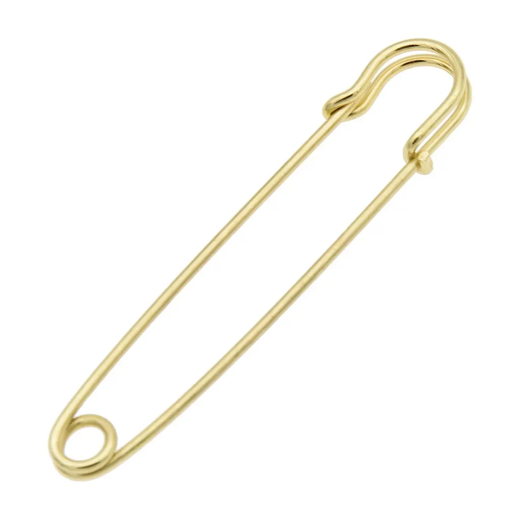 Heavy Duty Safety Pins Large Crafts Upholstery Silvery Extra-Large Steel Safety Pins Clothing Blankets Extra Strong Steel Metal Spring Lock Pin Fasteners for Quilting 