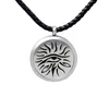 Wholesale Stainless Steel Eye Of Knowledge Jewelry Elegant Essential Oil Diffuser Pendant Necklace