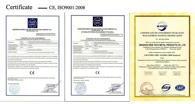 certificate-CE and ISO9001