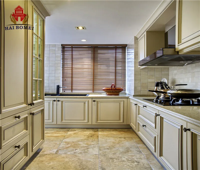 Wholesale European Kitchen Solid Wooden Termite Prevention