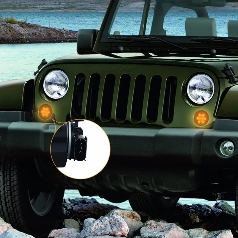 For Jeep Renegade Light Side Work Light Led Turn Signal Light