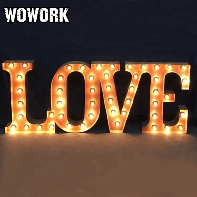 Giant Love Letter Light Up Background Wedding Ceremonies Events Giant Love Letter Light Up Background Wedding Ceremonies Events Metal Alphabet Lights
