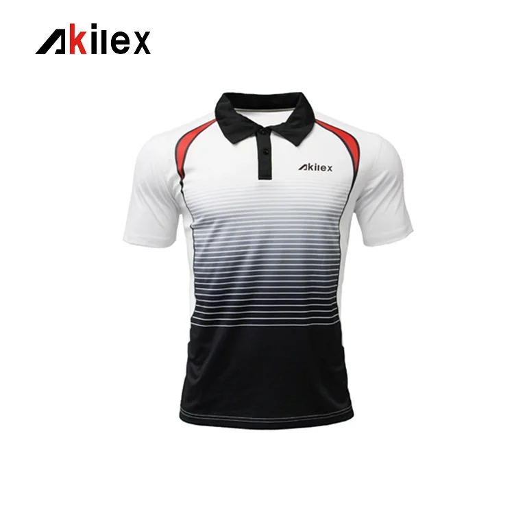 

Guangdong manufacture high quality polyester breathable full sublimation sport polo shirt for men, Custom color