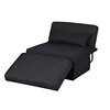 Sofa Bed Folding Convertible Sleeper Bed Chair Full Padded Lounge Couch Bed For Guest Adjustable Single Sofa Chair