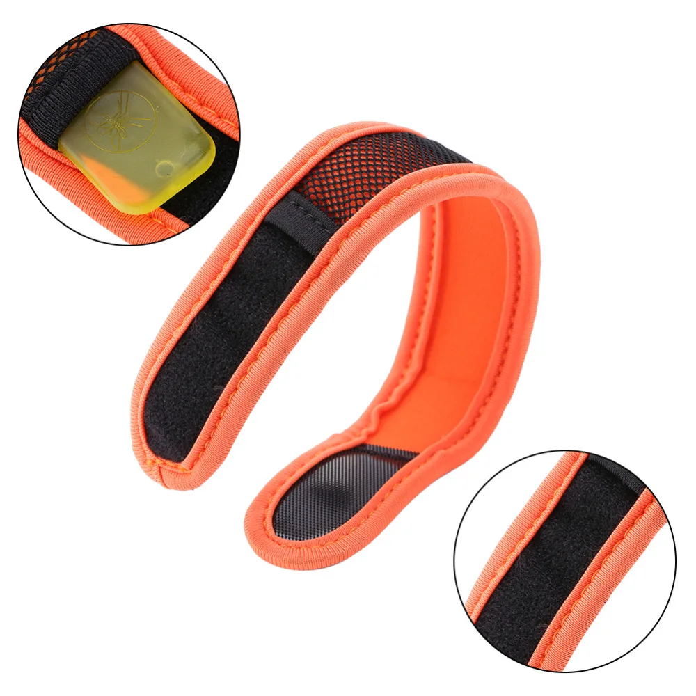 

Summer Mosquito Repellent Bracelet With 4 Refill Pellets Repellent Band Mosquito Killer Outdoor Insect Bracelet Wrist Band