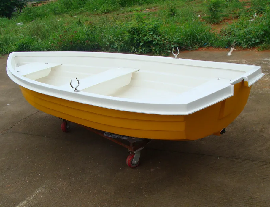 3.0m Small Dinghy Fiberglass Fishing Boat Rowing Boat