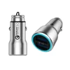 2019 36W Hottest Auto Qualcomm Certificated copper case QC3.0 Dual Port 2 Usb Quick Charge 3.0 Car Charger
