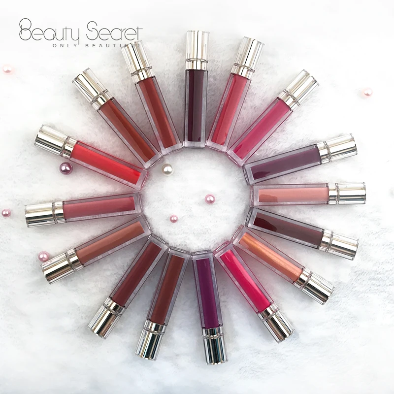 

Wholesale Cosmetic Long Lasting Nude Shiny Liquid Custom Logo Lipgloss