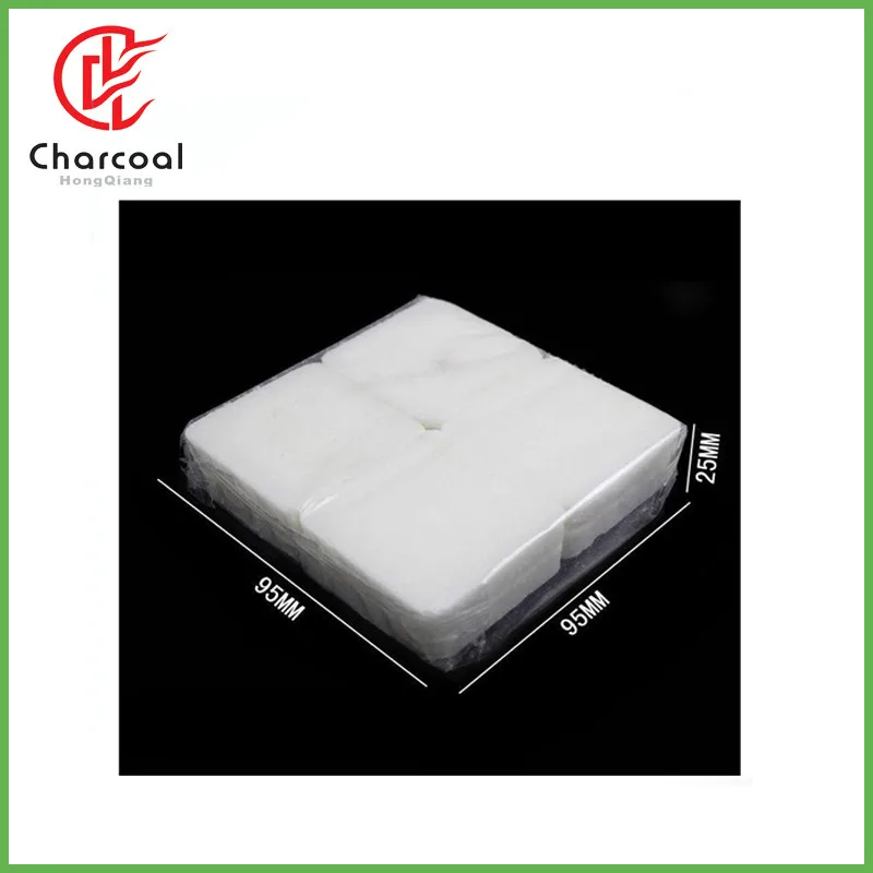 
White hexamine fire starter 