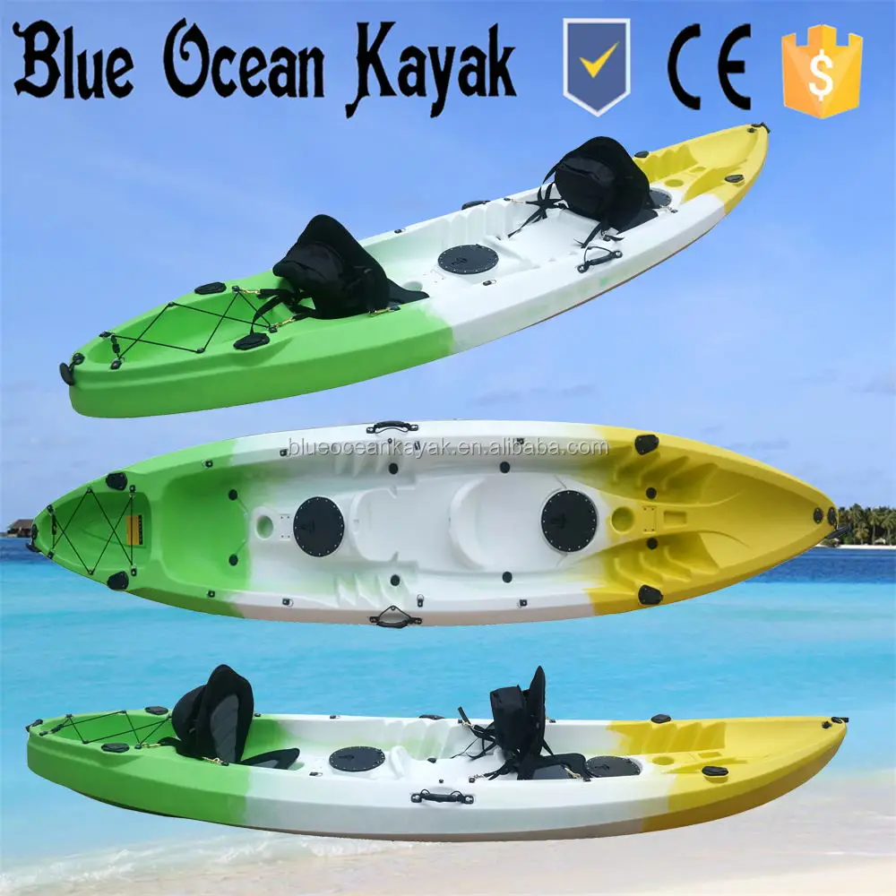 Tandem 2 1 Sit On Top Fishing Kayak Wholesale From Blue Ocean Kayak Buy Double Kayaks For Sale 3 Person Sit On Top Kayak Cheap Kayaks Product On Alibaba Com