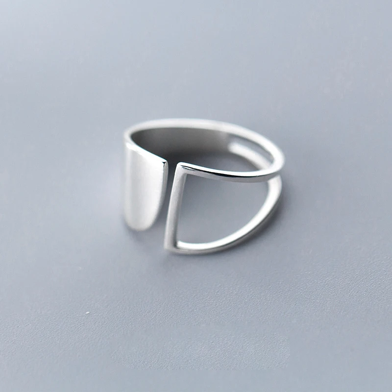

High Quality Sterling Silver 925 Rings For Women Simple Silver Rings Jewelry