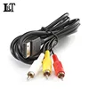 LBT 2018 NEW Video Game Accessories New Sega Dreamcast RCA Composite AV Cable TV Cord 1.8M