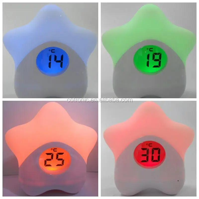 Color Changing According To Temperature Silicone Baby Led Night Light Buy Light,Night Light