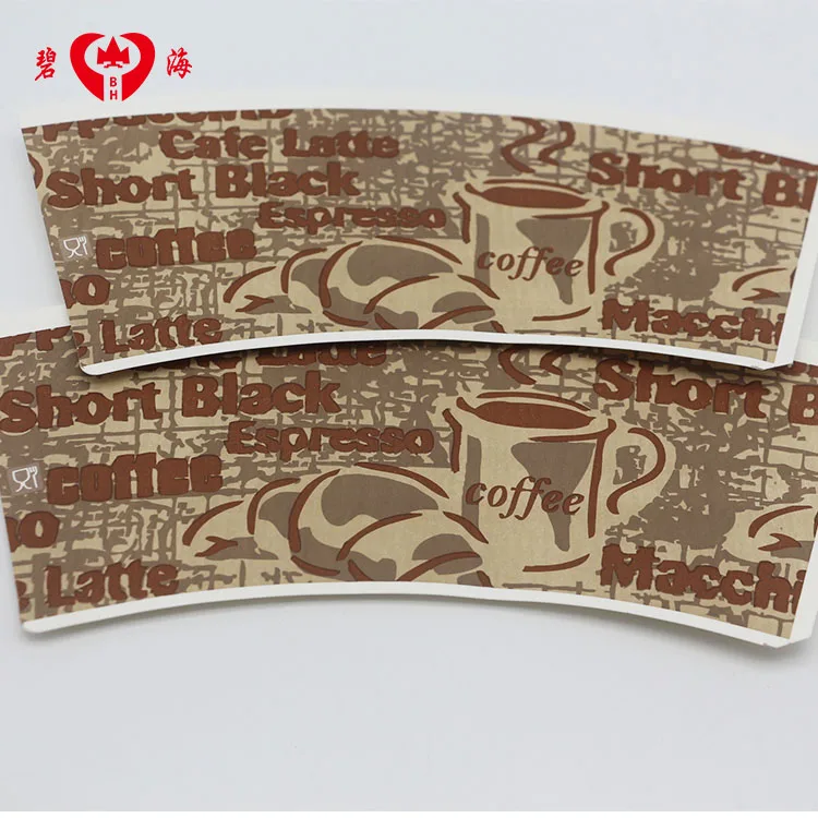 
bamboo pulp raw material 260gsm food grade pe coated cardboard designs logo paper cup fan 
