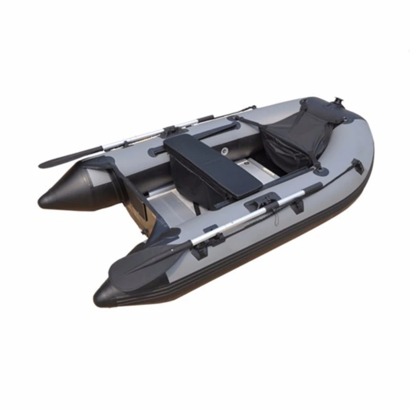 

Inflatable Boat 380 with Electric Motor Orange and White Plywood/Aluminium Floor