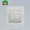New Item Euro Usb Wall Socket 220v With VDE Certification 5pin Universal Wall Socket Charger Plate USB Wall Socket