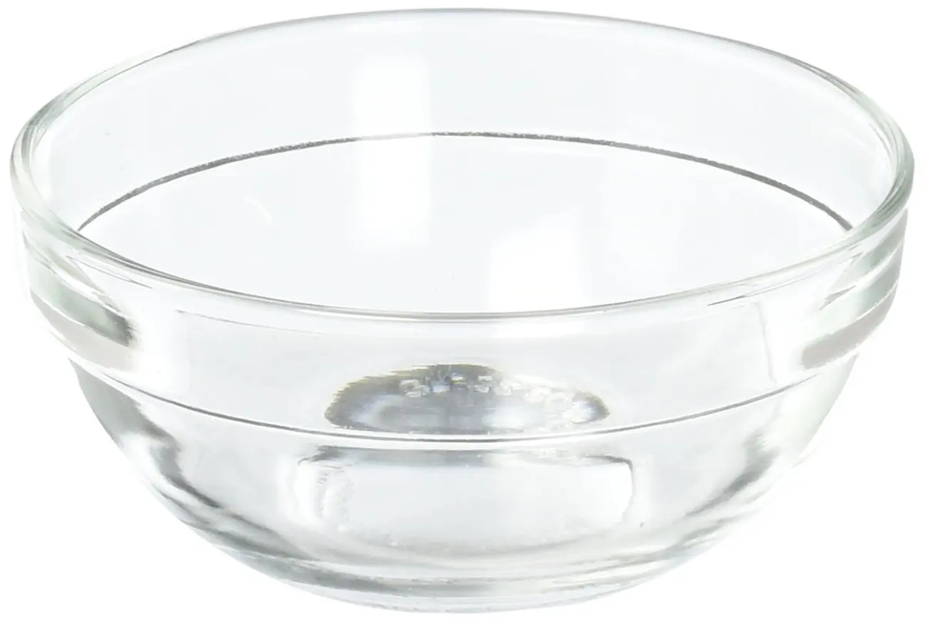 BESTONZON Glass Bowl Creative Fruit Salad Bowl Snacks Sauce Bowl Tableware for Home Party Green