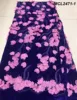 2018 swiss 3d lace high quality nigerian velvet sequin on material fabric with sequins
