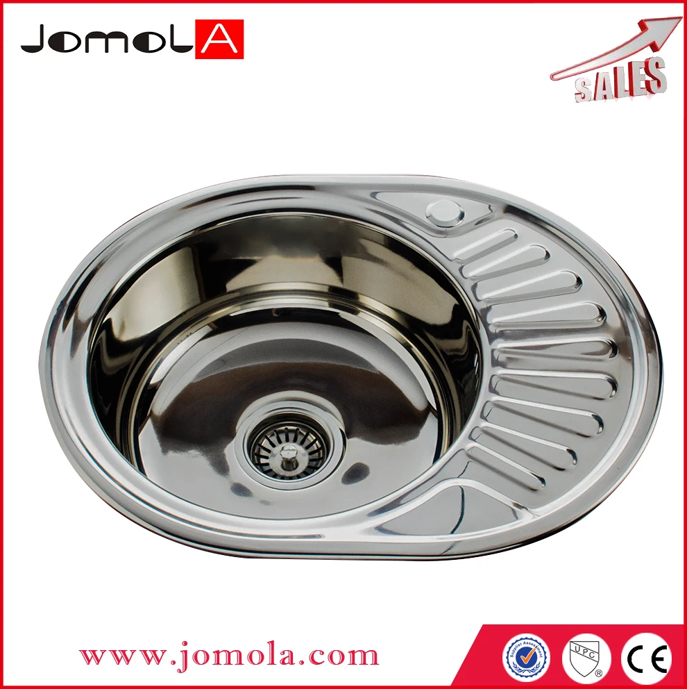 Jomola Best Selling Stainless Steel Sink With Drainboard Jsb8050 Buy