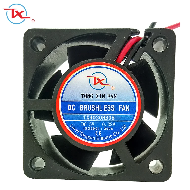 Waterproof Mini Brushless Dc Exhaust Axial Fan 40mm X 20mm 4cm 4020 1.5