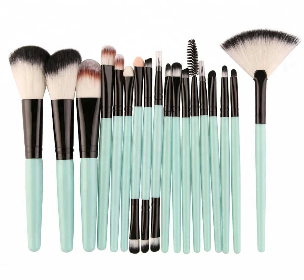 

18Pcs Makeup Brushes Tool Set Cosmetic Powder Eye Shadow Make Up Brush Kit, 8 colors available options