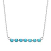 LY New Arrival Turquoise gem necklace
