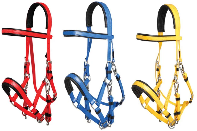 Horse Bridle Equipment Pvc Endurance Horse Bridles Anatomical Leather