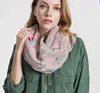 Romantic printing scarf flower voile scarves samples free fresh order