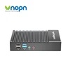Full Aluminum Case Small X86 Fanless with HD-MI VGA ports mini pc for digital signage windows10 pro 2G 4G 8G RAM