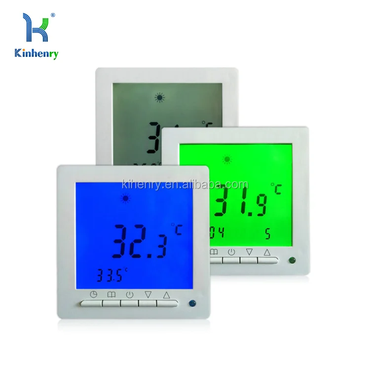 Ht09 Large Lcd Screen Heating Room Thermostat With Weekly