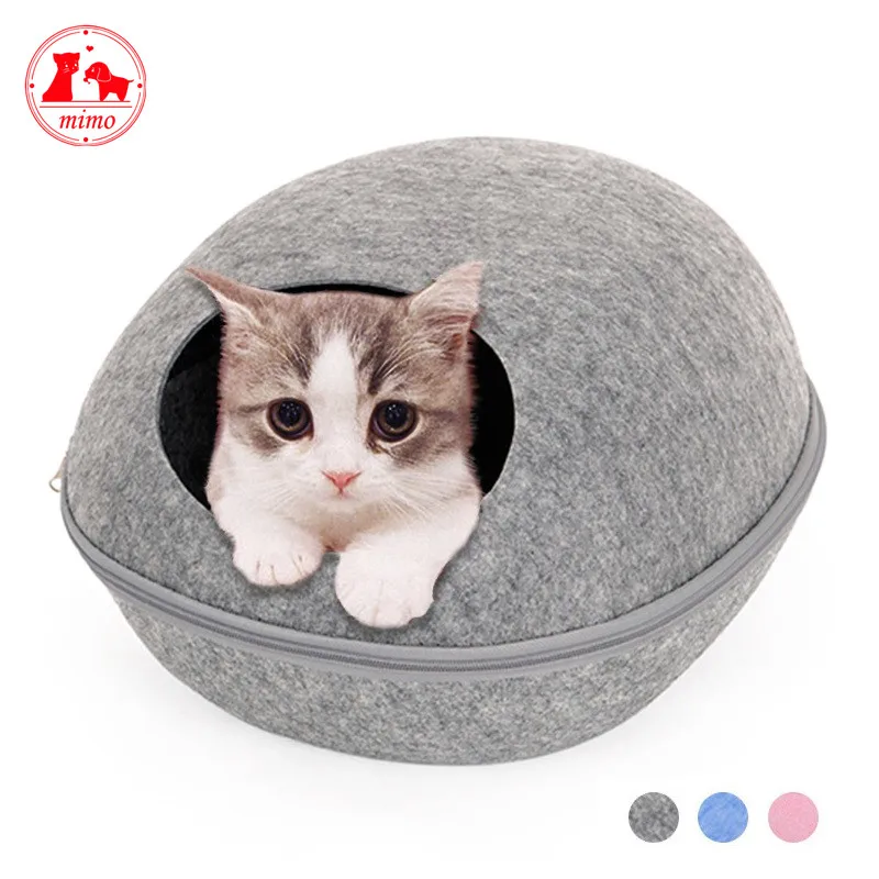 Cat House Pet Bed Round Kitten Hole House Bench For Dog Puppy Cat Home Nest Pet Supply Cat Basket Kennel 4 9 Solid Color Idealpet Idealpet Net