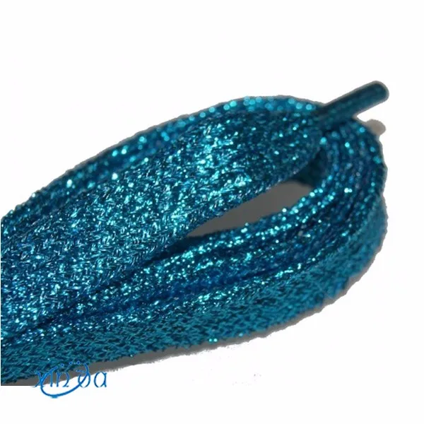 silver glitter shoelaces