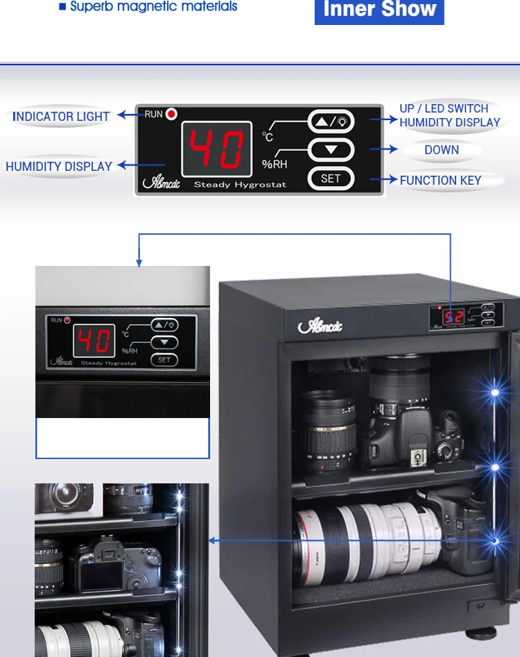 30l 2018 Storage Humidity Control Dry Box For Cameras Accessories Dry