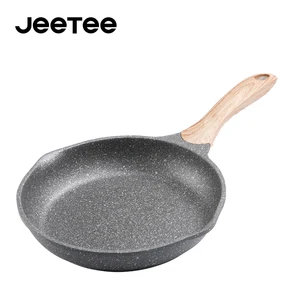 Image of Aluminum 32cm non-stick coating egg pan skillet cookware stone frying pan as seen on tv with Bakelite handle cookware