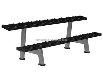 Commercial Fitness Gym Equipment Dumbbell Set With Rack F A54