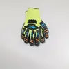 Impact/slip resistant palm reinforced mechanic safety motorcycle glove