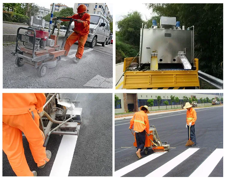 Thermoplastic Automatic Melt Road Marking Machine Buy Road Marking