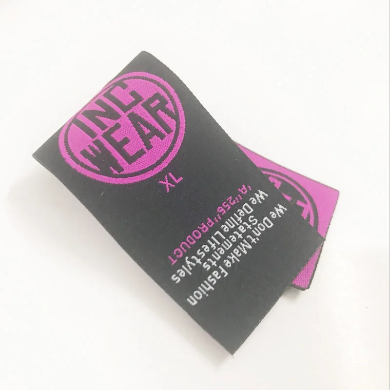 

Wholesale Quality Heat Cut Shoes Woven Labels