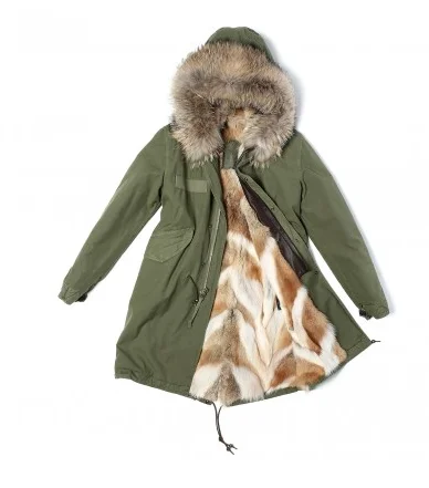 

Real fur coat sample by Guangzhou Baiyiyuan company, Black cheap winter coats