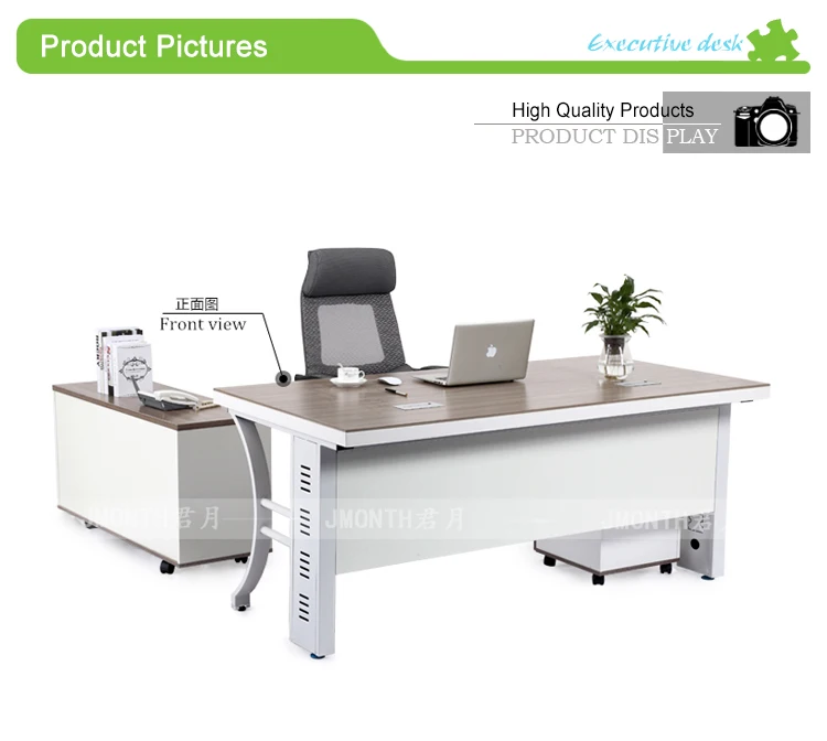 Office Desk With Locking Drawers / Office Desk Specifications / Metal