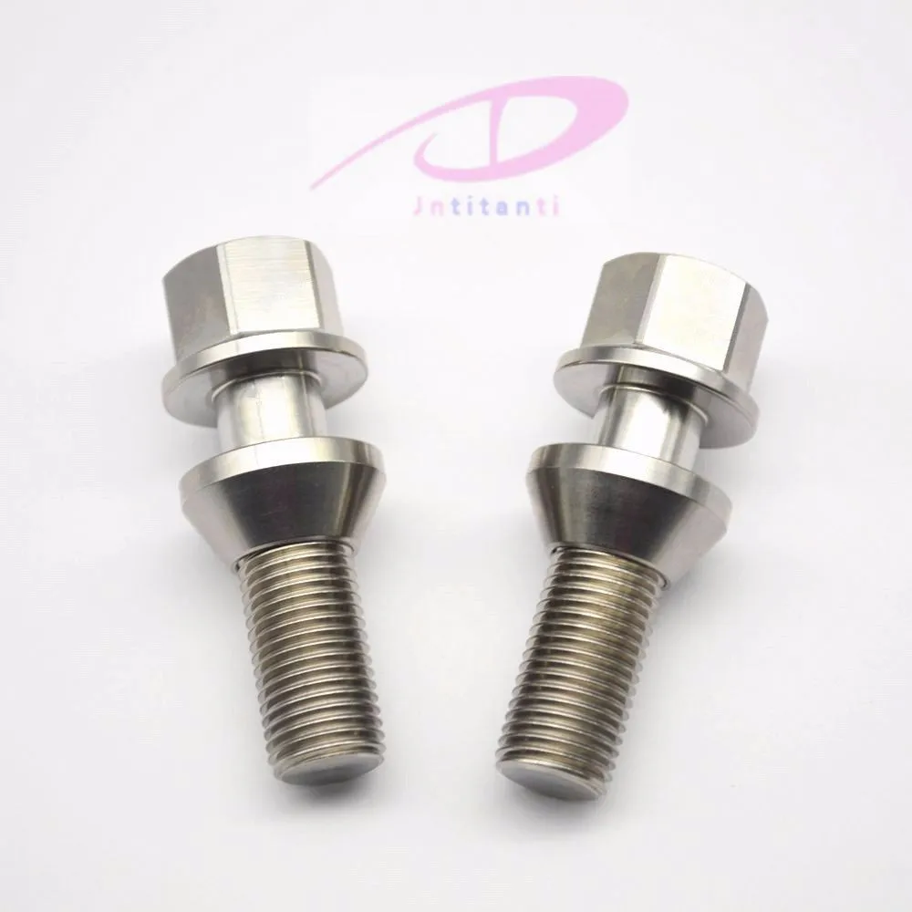 Gr5 Titanium Wheel Hub Bolt With Moving Cone Seat Washer Buy Wheel