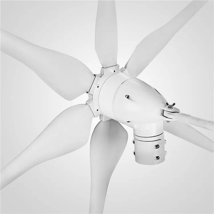 6 Blades Wind Turbine Generator Kit 300w Electricity Power Wind ...