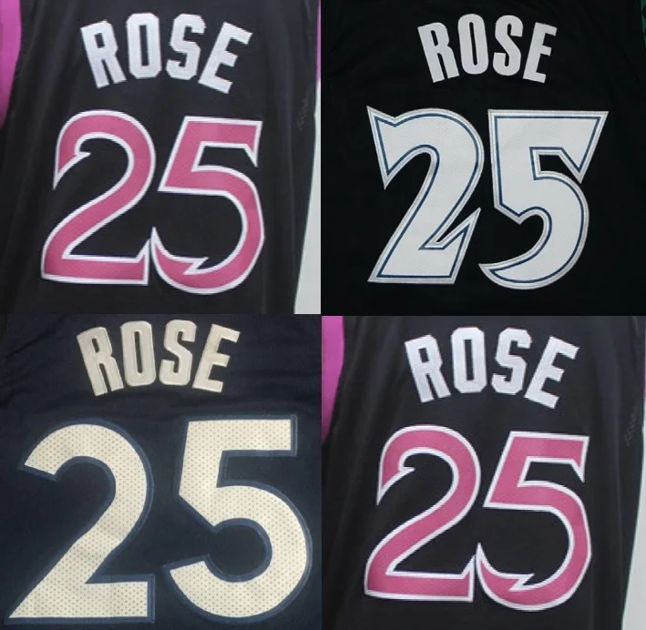 Source Derrick Rose #1 Red Best Quality Stitched Basketball Jersey on  m.