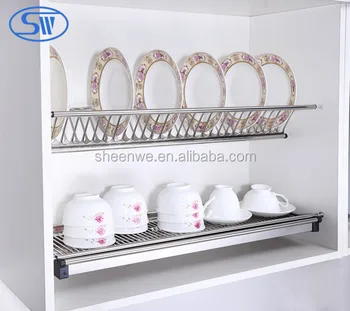 Guangzhou Factory Supply Kitchen Cabinet Dish Rack Dish Rack For